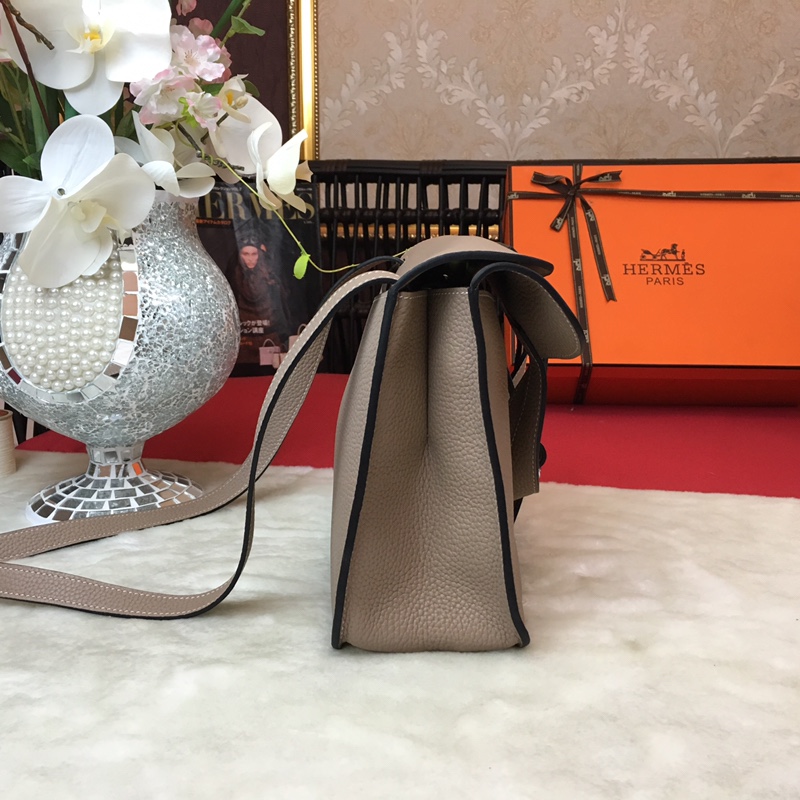 에르메스 할잔백31 에토프 은장 소가죽